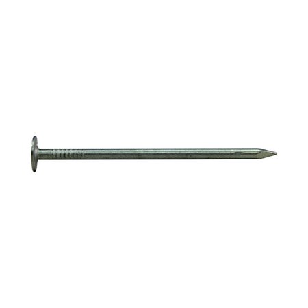 PRO-FIT Roofing Nail, 1 in L, 2D, Steel, Electro Galvanized Finish 0132055